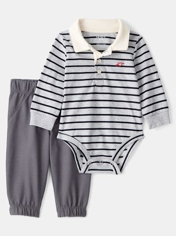 carter's 2-delige outfit grijs
