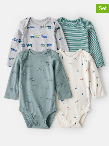carter's 4-delige set: rompers meerkleurig