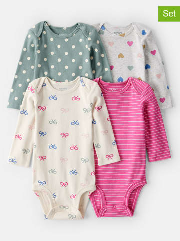 carter's 4-delige set: rompers meerkleurig