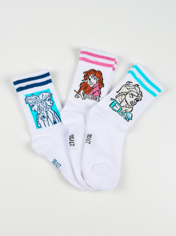 FROZEN 3er-Set: Socken "Frozen" in Weiß