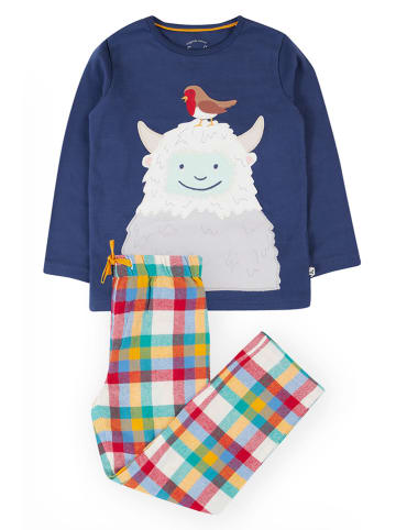 Frugi Pyjama "Caden" blauw/meerkleurig