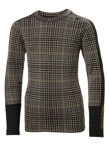 Helly Hansen 2-delige functionele ondergoedset zwart/lichtbruin