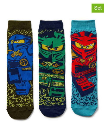 LEGO 3er-Set: Socken in Bunt