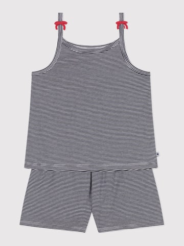 PETIT BATEAU Pyjama in Dunkelblau
