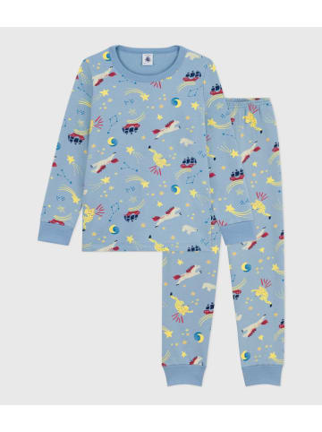 PETIT BATEAU Pyjama lichtblauw
