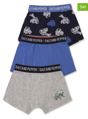 Salt and Pepper 3er-Set: Boxershorts in Bunt