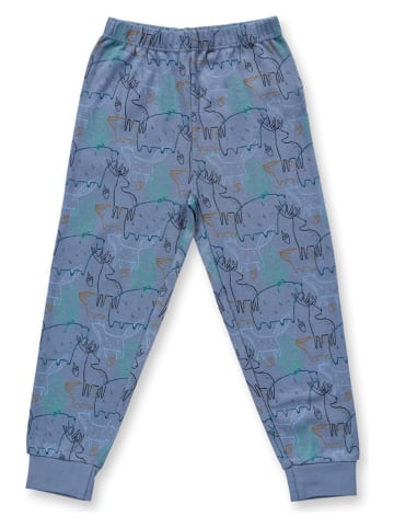 Sense Organics Pyjama "Long John" blauw