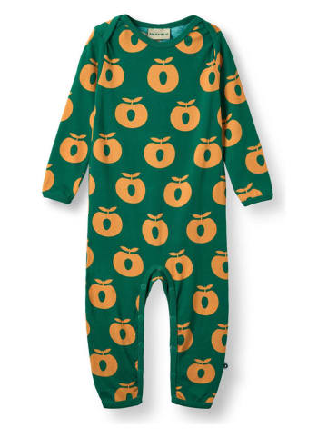 Småfolk Overall "Äpfel" in Grün