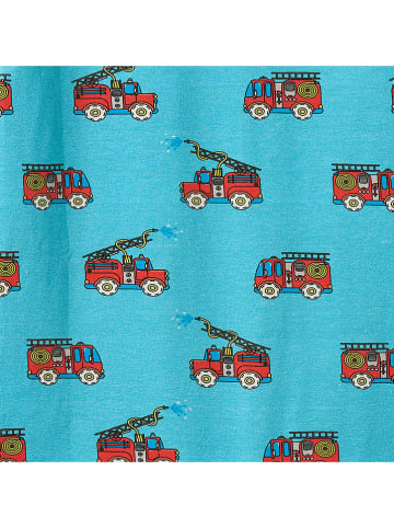 Småfolk Overall "Feuerwehrauto" in Blau