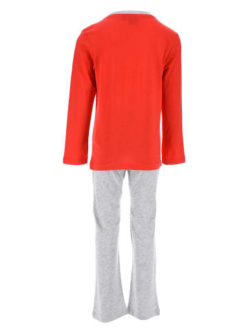 Sonic Pyjama "Sonic" rood/lichtgrijs