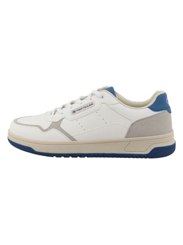 Tom Tailor Sneakers wit/blauw
