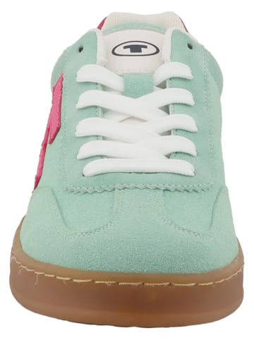 Tom Tailor Sneakers in Türkis/ Pink