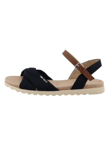 Tom Tailor Sandalen in Schwarz