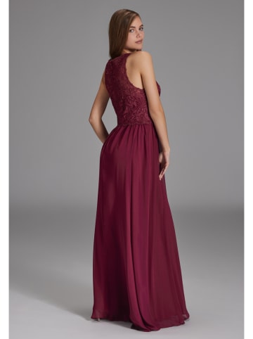 SWING Sukienka w kolorze bordowym