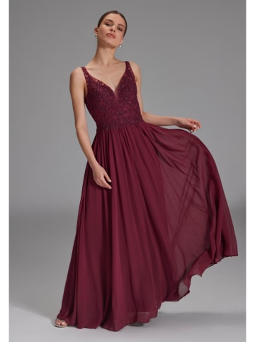 SWING Kleid in Bordeaux