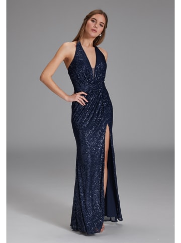 SWING Paillettenjurk donkerblauw