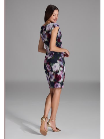 SWING Sukienka w kolorze granatowo-bordowym