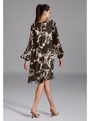 SWING Sukienka w kolorze czarno-kremowym