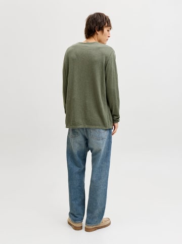 Jack & Jones Sweter "Summer" w kolorze khaki