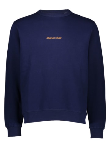 Jack & Jones Sweatshirt "Norrebro" donkerblauw