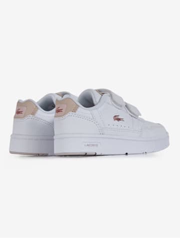 Lacoste Sneakersy w kolorze biało-jasnoróżowym