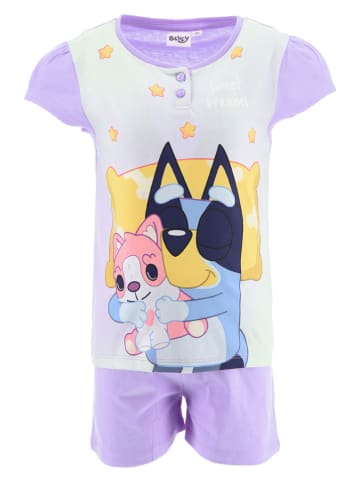 Bluey Pyjama "Bluey" in Lila/ Bunt