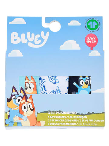 Bluey 3er-Set: Slips "Bluey" in Bunt