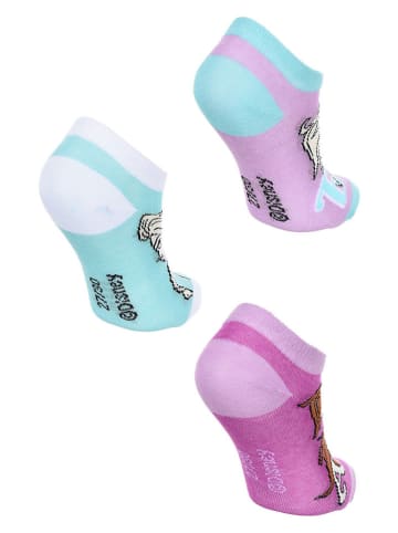 Disney Frozen Skarpety (3 pary) "Kraina Lodu" ze wzorem