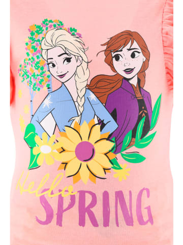 FROZEN 2-częściowy zestaw "Kraina Lodu" w kolorze jasnoróżowo-żółtym