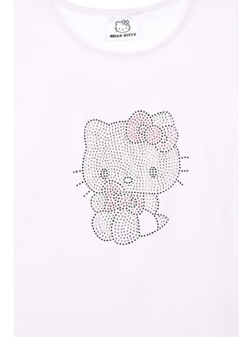 Hello Kitty Koszulka "Hello Kitty" w kolorze białym
