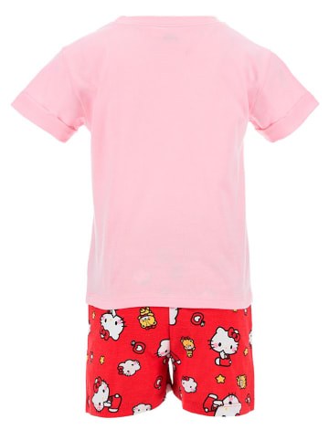 Hello Kitty Pyjama "Hello Kitty" in Rosa/ Rot