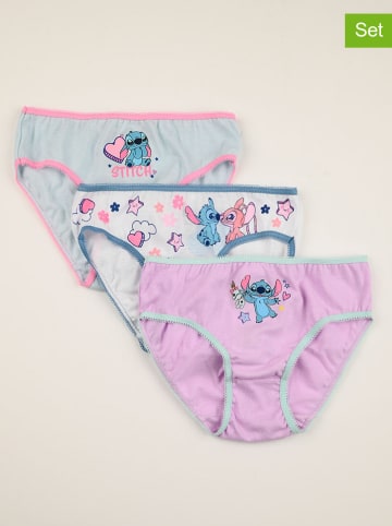 Lilo & Stitch 3er-Set: Slips "Lilo & Stitch" in Bunt