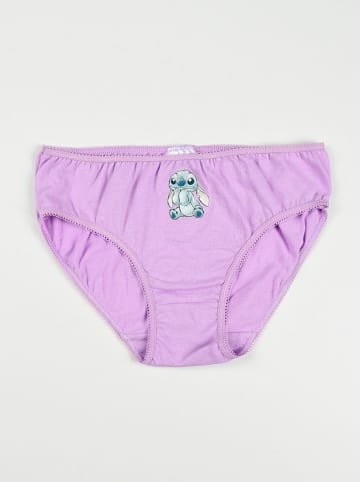 Lilo & Stitch Majtki (3 pary) "Lilo & Stitch" w kolorze błękitnym, fioletowym i czarnym