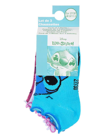 Lilo & Stitch Skarpety (3 pary) "Lilo & Stitch" ze wzorem
