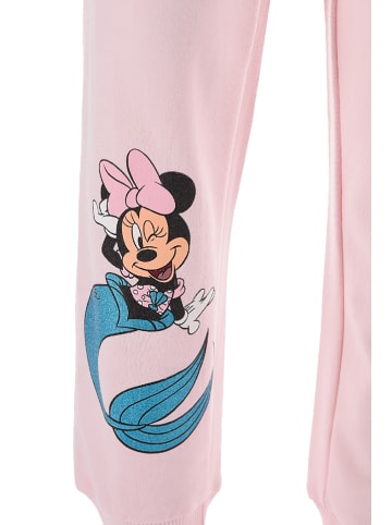 Disney Minnie Mouse Sweathose "Minnie" in Rosa/ Hellblau
