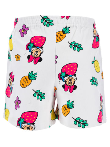 Disney Minnie Mouse Szorty "Minnie" w kolorze białym