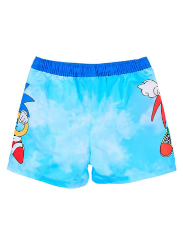 Sonic Badeshorts "Sonic Classic" in Hellblau