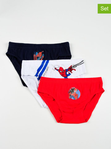 Spiderman 3er-Set: Slips "Spiderman" in Bunt