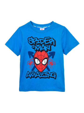 Spiderman Koszulka "Spider-Man" w kolorze niebieskim