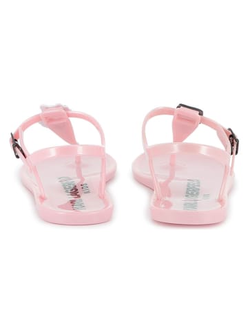 Karl Lagerfeld Kids Japonki w kolorze jasnoróżowym