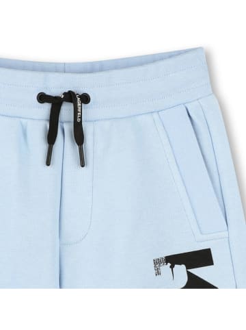 Karl Lagerfeld Kids Sweat-Bermuda in Hellblau