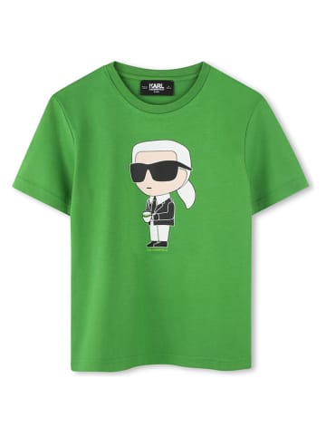 Karl Lagerfeld Kids Shirt in Grün