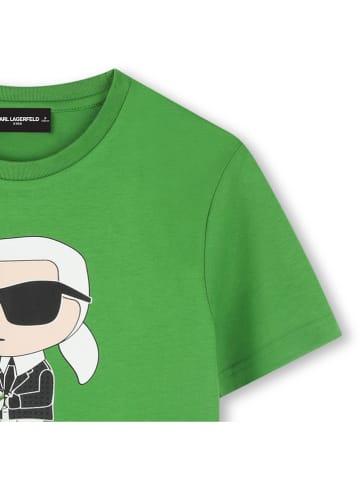 Karl Lagerfeld Kids Shirt in Grün