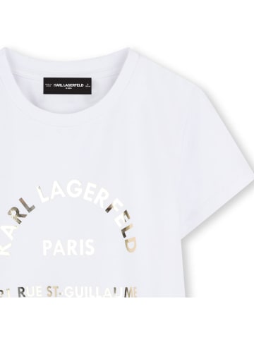Karl Lagerfeld Kids Shirt in Weiß
