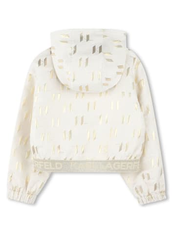 Karl Lagerfeld Kids Jas wit 