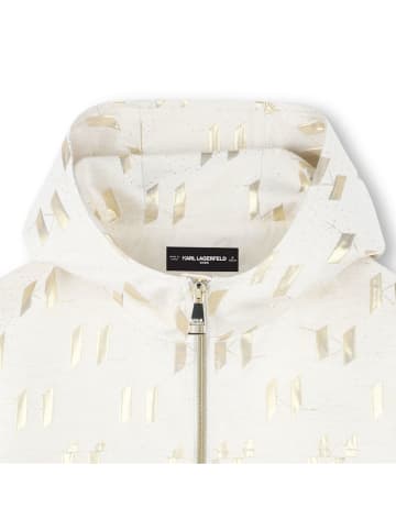 Karl Lagerfeld Kids Jas wit 