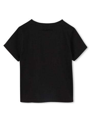 Karl Lagerfeld Kids Shirt zwart