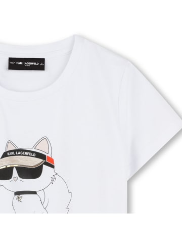 Karl Lagerfeld Kids Shirt wit