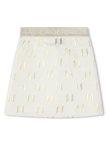 Karl Lagerfeld Kids Rok crème/goudkleurig