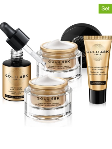 Gold 48K 4tlg. Gesichtspflege-Set